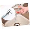 Cabilock 85cm Long Dredging Tool Kitchen Sink Drain Strainer Grip for Easy Hair and Garbage Removal view 2