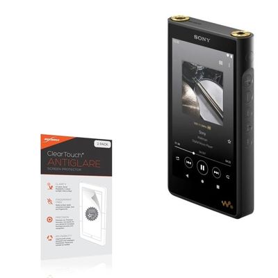 BoxWave Screen Protector Compatible with Sony Walkman (NW-WM1AM2) - ClearTouch Anti-Glare (2-Pack), Anti-Fingerprint Matte Film Skin