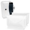 BoxWave Case Compatible with Sony Walkman (NW-WM1AM2) - Elite Leather Messenger Pouch, Synthetic Leather Cover Case Envelope Design - Ivory White view 2