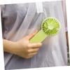 DECHOUS Portable Mini Fan Electric Hand Fan for Home School Office Silent Design Abs Metal Compact view 3