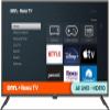 ONN 43-Inch Class 4K LED Smart TV + Free Wall Mount with Wi-Fi Connectivity and Mobile App | Flat Screen TV | Compatible with Apple Home Kit | Alexa (Renewed) view 2