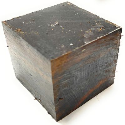 Gabon Ebony Wood 2"x2"x2" Woodturning Bottle Stoppers HiFi Stereo Disks Club Disk for Turntable Speakers