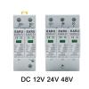 10pcs Photovoltaic DC SPD 2P/3P DC12V 24V 48V 10KA~20KA 20KA~40KA 40KA~60KA Surge Protector Protective Device Lightning Protection (Size : 3P, Color : DC12V 10-20KA) view 2