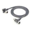 Elecbee Nmea2000 7/8" T-Connector T-Type M7/8 Male 4 Pin to M7/8 Female 4 Pin for Marine Ship and Yacht 2 Meters view 2