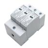 10pcs Photovoltaic DC SPD 2P/3P DC12V 24V 48V 10KA~20KA 20KA~40KA 40KA~60KA Surge Protector Protective Device Lightning Protection (Size : 3P, Color : DC24V 20-40KA) view 4