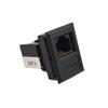 Telephone Module RJ11 CAT3 Voice Jack Connector Voice Socket with Stand Telephone Modular Plug Phone Jack Adapter Tool-Free 6P4C Cable Adapter view 1
