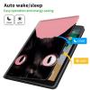 CGFGHHUY Case for All-New Kindle 11th Generation 6 inch 2022 Lightweight Protective Smart Stand Cover with Auto Wake Sleep Case for Kindle 2022 11th Gen E-Reader - Black Cat Pink view 3