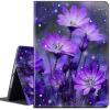 CGFGHHUY Case for All-New Kindle Fire HD 8 & 8 Plus Tablet 12th/10th Generation 2022/2020 Release 8 inch Lightweight Protective Smart Stand Cover with Auto Wake Sleep - Purple Flowers view 1