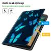 CGFGHHUY for Kindle Paperwhite Case 6 inch 10th Generation 2018 Lightweight Protective Smart Stand Cover with Auto Wake Sleep Case for Kindle Paperwhite E-Reader - Blue Butterflies view 3