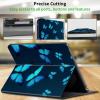 CGFGHHUY for Kindle Paperwhite Case 6 inch 10th Generation 2018 Lightweight Protective Smart Stand Cover with Auto Wake Sleep Case for Kindle Paperwhite E-Reader - Blue Butterflies view 4