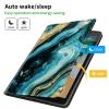 CGFGHHUY for Kindle Paperwhite Case 6 inch 10th Generation 2018 Lightweight Protective Smart Stand Cover with Auto Wake Sleep Case for Kindle Paperwhite E-Reader - Beautiful Green Marble view 3