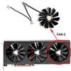 CF9015U12S 85mm 12V 0.45A 4 Pin Graphics Card Cooling Fan Replacement for XFX AMD RX 5700XT 5600XT Gaming Video Card Cooler Fans (C) view 2