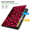 CGFGHHUY for iPad 9th Generation Case,for iPad 8th 7th Generation Case 10.2 inch2021/2020/2019 Lightweight Protective Smart Stand Cover with Auto Wake Sleep - Pink Leopard Print view 3