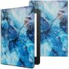 CGFGHHUY Case for 6.8 inch Kindle Paperwhite 11th Generation 2021/Kindle Paperwhite Signature Edition Lightweight Protective Smart Stand Cover with Auto Wake Sleep - Blue Marble view 1