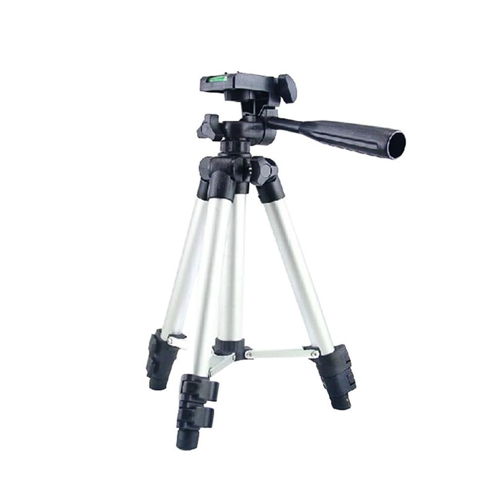 Hemobllo Camera Tripod - 25.5" Inch Tripod for Camera Adjustable Mount Stand Aluminum Alloy Phone Stand for Vlogging Video Recording
