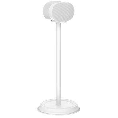 Heavy-Duty Speaker Stand for Sonos Era 300 Stand White with Cable Management Floor Speaker Stands for Sonos Era 300 Speaker Stand for Easy and Secure Mounting