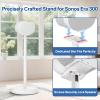 Heavy-Duty Speaker Stand for Sonos Era 300 Stand White with Cable Management Floor Speaker Stands for Sonos Era 300 Speaker Stand for Easy and Secure Mounting view 2