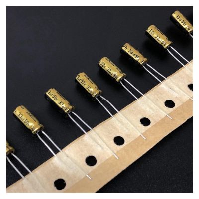 10pcs 33uF 50V FW Series 5x11mm 50V33uF HiFi Audio Capacitor