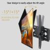 Tv Wall Bracket Tv Bracket Universal Tv Stand Tv Mount 40inch Wall 26~65 Inches Universal Adjustable Tilt Angle Thicken Strong Load-Bearing view 2