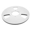 10 Inches Empty Takeup Reel, Aluminum Alloy Open Reel Audio Take Up Reel, with 3 Hole Wind Resistance Holes, for Recording (Silver) view 1