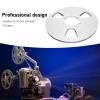 10 Inches Empty Takeup Reel, Aluminum Alloy Open Reel Audio Take Up Reel, with 3 Hole Wind Resistance Holes, for Recording (Silver) view 3