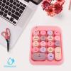 Acogedor Numeric Keypad, Round Colorful Numpad Keyboard, 18 Key Number Pad, Financial Accuonting Numpad for PC, Laptop, Notebook view 4