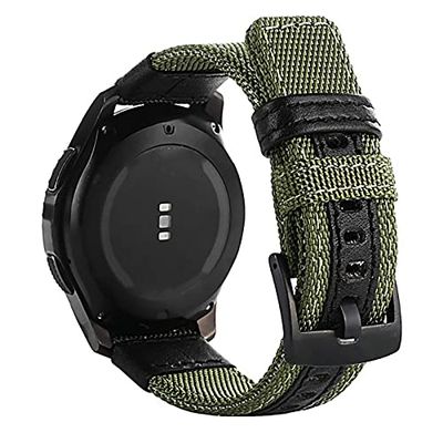 AEHON Wrist Strap For Garmin Venu Vivoactive 3 Nylon Band Replacement Watch Strap For Garmin Venu SQ/Forerunner 245 645 20mm Correa (Color : K, Size : For Venu)