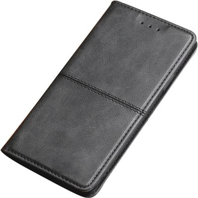 BRART Case for iPhone 14/14 Plus/14 Pro/14 Pro Max,Leather Wallet Flip Folio Case,Kickstand Card Holder Magnetic Buckle Shockproof Protective TPU Inner Shell (Color : Black, Size : 14 Plus 6.7")