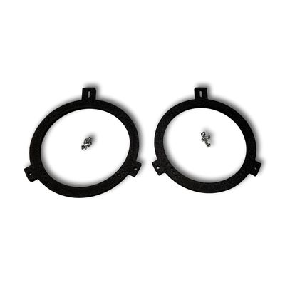 1 Pair - 6 1/2 6.5 Speaker Adapters Compatible with Chrysler, Dodge, & Jeep Vehicles - SPKBRK008