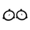1 Pair - 6 1/2 6.5 Speaker Adapters Compatible with Chrysler, Dodge, & Jeep Vehicles - SPKBRK008 view 1