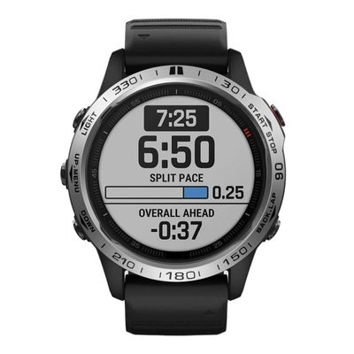 MAALYA For Garmin fenix 6X/6X Pro/6X Sapphire Watch Bezel Ring Stainless Steel Sculptured Time Units Adhesive Anti-scratch Cover Rings (Color : E, Size : For Fenix 6X Pro)