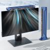 QCHIAN Monitor Clip On Fan, Bladeless Computer Cooling Fan for Office, Ultra Quiet USB Desk Fan Small Tower Fan for Desk, Suitable for Flat and Curved Monitor, Laptop view 1