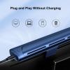 QCHIAN Monitor Clip On Fan, Bladeless Computer Cooling Fan for Office, Ultra Quiet USB Desk Fan Small Tower Fan for Desk, Suitable for Flat and Curved Monitor, Laptop view 3