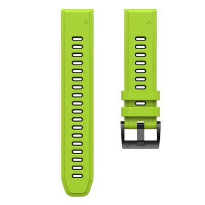 INFRI 26 22 20mm Silicone Watchband for Garmin Fenix 7 7X 6 6X Pro 5 5X Plus 3HR 935 S60 mk1 Smartwatch Wrist Strap Waterproof Easyfit (Color : H, Size : 26mm Fenix 7X 5X 6X)