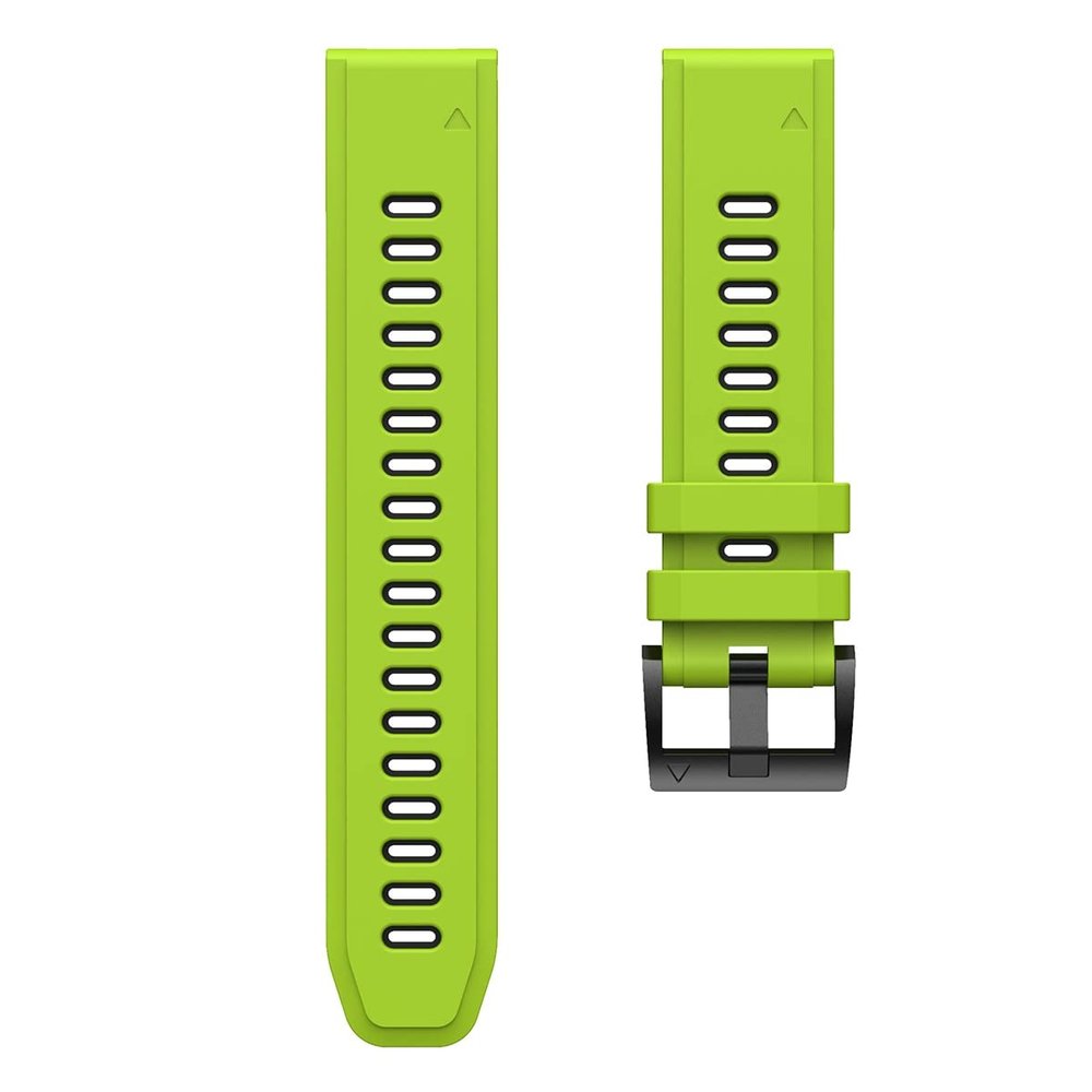 INFRI 26 22 20mm Silicone Watchband for Garmin Fenix 7 7X 6 6X Pro 5 5X Plus 3HR 935 S60 mk1 Smartwatch Wrist Strap Waterproof Easyfit (Color : H, Size : 26mm Fenix 7X 5X 6X)