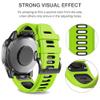 INFRI 26 22 20mm Silicone Watchband for Garmin Fenix 7 7X 6 6X Pro 5 5X Plus 3HR 935 S60 mk1 Smartwatch Wrist Strap Waterproof Easyfit (Color : H, Size : 26mm Fenix 7X 5X 6X) view 4