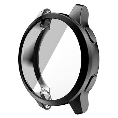 BEFIA Plating Protective Case for Garmin Venu 2 / 2S Protector Frame Cover Soft TPU Shell for Garmin Vivoactive 4S / 4 Smartwatch Case (Color : Black, Size : for Venu 2 Plus)