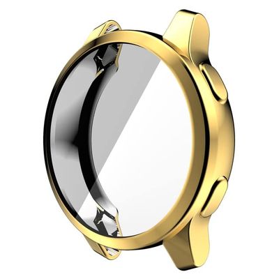 BEFIA Plating Protective Case for Garmin Venu 2 / 2S Protector Frame Cover Soft TPU Shell for Garmin Vivoactive 4S / 4 Smartwatch Case (Color : Gold, Size : for Venu 2 Plus)