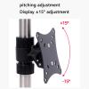 TV Wall Bracket TV Bracket Universal Stand Floor Stand Mount Swivel TV Stand Screen Display Base Bracket Lifting Desktop 14-26 Inch Bottom Fixing Pad view 4