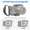 SIRUI Camera Cage for Sony FX 3 FX30 with Wrist Strap Cable Clamp for HDMI NATO Rail, QR Plate for Arca-Swiss, Compatible with Sony XLR Handle and Compatible with DJI RS2 RS3 Gimbal, Grey view 3