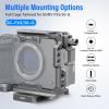 SIRUI Camera Cage for Sony FX 3 FX30 with Wrist Strap Cable Clamp for HDMI NATO Rail, QR Plate for Arca-Swiss, Compatible with Sony XLR Handle and Compatible with DJI RS2 RS3 Gimbal, Grey view 4