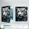 Case for Galaxy Tab S7 FE 5G/S8 Plus/S7 Plus 12.4" Tablet PU Leather Slim Folio Lightweight Cover with Smart Auto Wake/Sleep Protective Case for Samsung Tab S7 FE 2021/S8+ 2022/S7+ 2020,Cool Tiger view 4