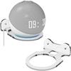 ZahoTse JYD01 for Google Home Mini & Google Nest Mini Wall Mount Holder Google Home Mini Stand Storage Cable Speaker Accessories Rack (Google Home Mini & Google Nest Mini, Transparent) view 1