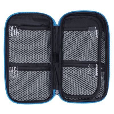 Sanpyl Camera Lens Filter Pouch, Large Capacity Carry Case for 9 Filters, Shock Multipurpose with Fastener Strap
