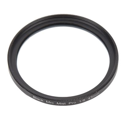 Black Mist Diffusion Lens Filter for Video Shooting Portrait Still Life Scenery with MRC Coating, Soft Cinematic Effect (43MM)
