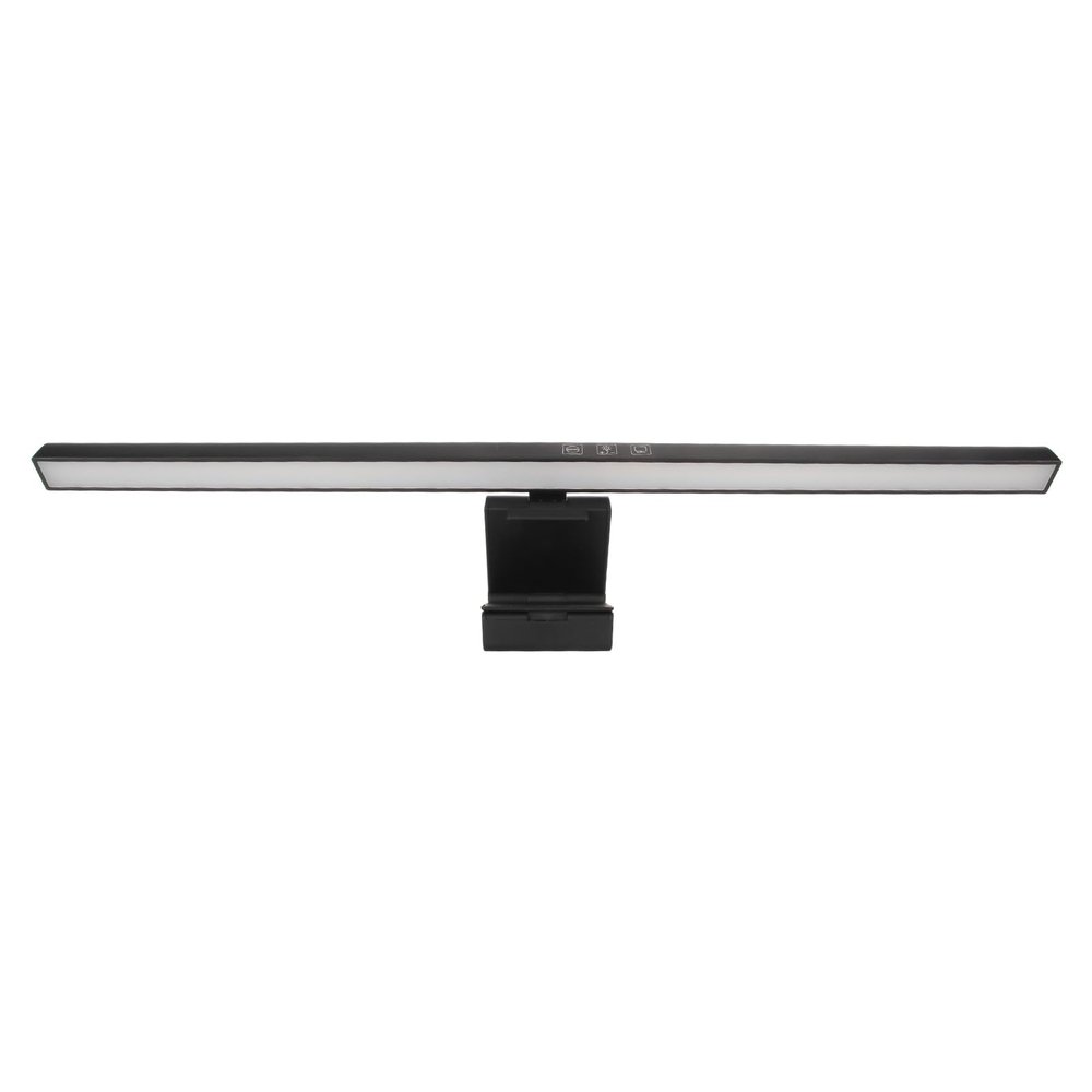 Computer Monitor Light Bar, Touch Control Adjustable E Reading USB Powered Lamp, No Glare Eye Caring LED Screen Monitor Light Bar, for 0.6 Inches to 1.6 Inches Laptops (Black)