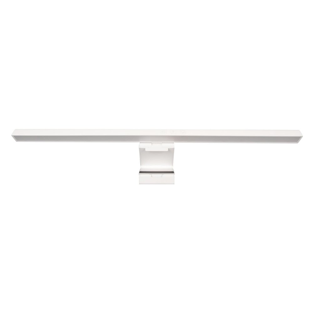 Computer Monitor Light Bar, Touch Control Adjustable E Reading USB Powered Lamp, No Glare Eye Caring LED Screen Monitor Light Bar, for 0.6 Inches to 1.6 Inches Laptops (White)
