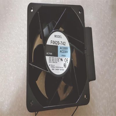 AC200V 0.4/0.5A 54.5/70W or AC230V 0.5A 77W F0620-742 18090 18cm 2-Wire Inverter Cooling Fan