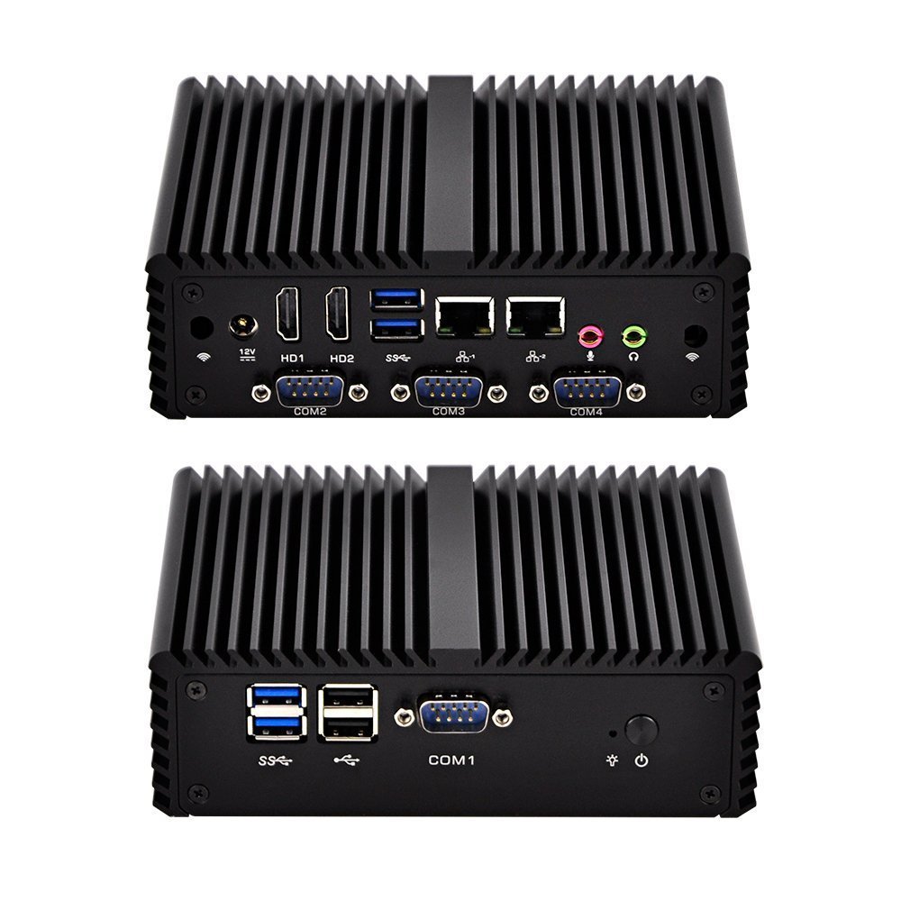 Kettop Micro Pc Mi5005C4 Core I3-5005U,2Ghz (8Gb Ddr3 Ram 256Gb Ssd) for Cash Register 2 Gigabit LAN,Used for Bank Pc/Office Pc/Industrial Pc