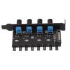 PWM Fan Hub, 8 Channel 4 Knob Speed Controller for PC Case VGA Water Cooling System, Reduce Noise Power Consumption view 1